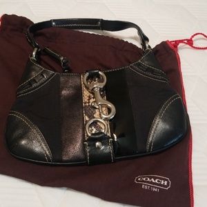 Coach SOHO mini hobo bag with original bag